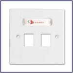 Siemon Cat 6 Double Face Plates with Module