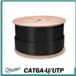 Giganet Cat 6A F/UTP Pure Copper Outdoor 305M Ethernet Cable